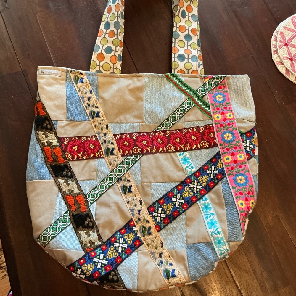 Large Handcrafted Tote Bag